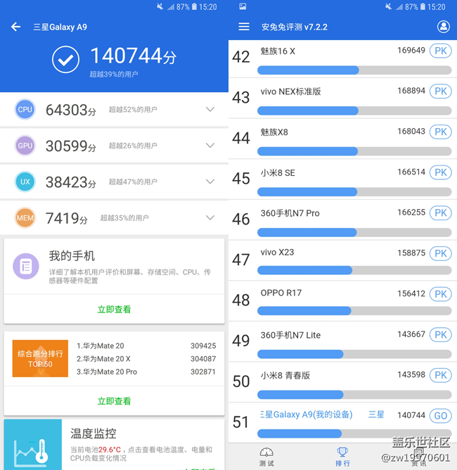 【A9s星粉體驗(yàn)團(tuán)】性能&amp;UI/UX Galaxy A9s評(píng)測(cè)Part3