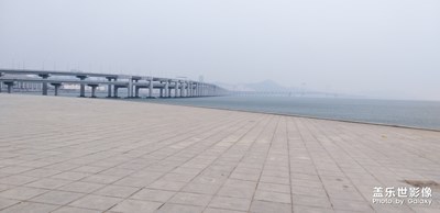 冬天的跨海大橋，拍才知道。