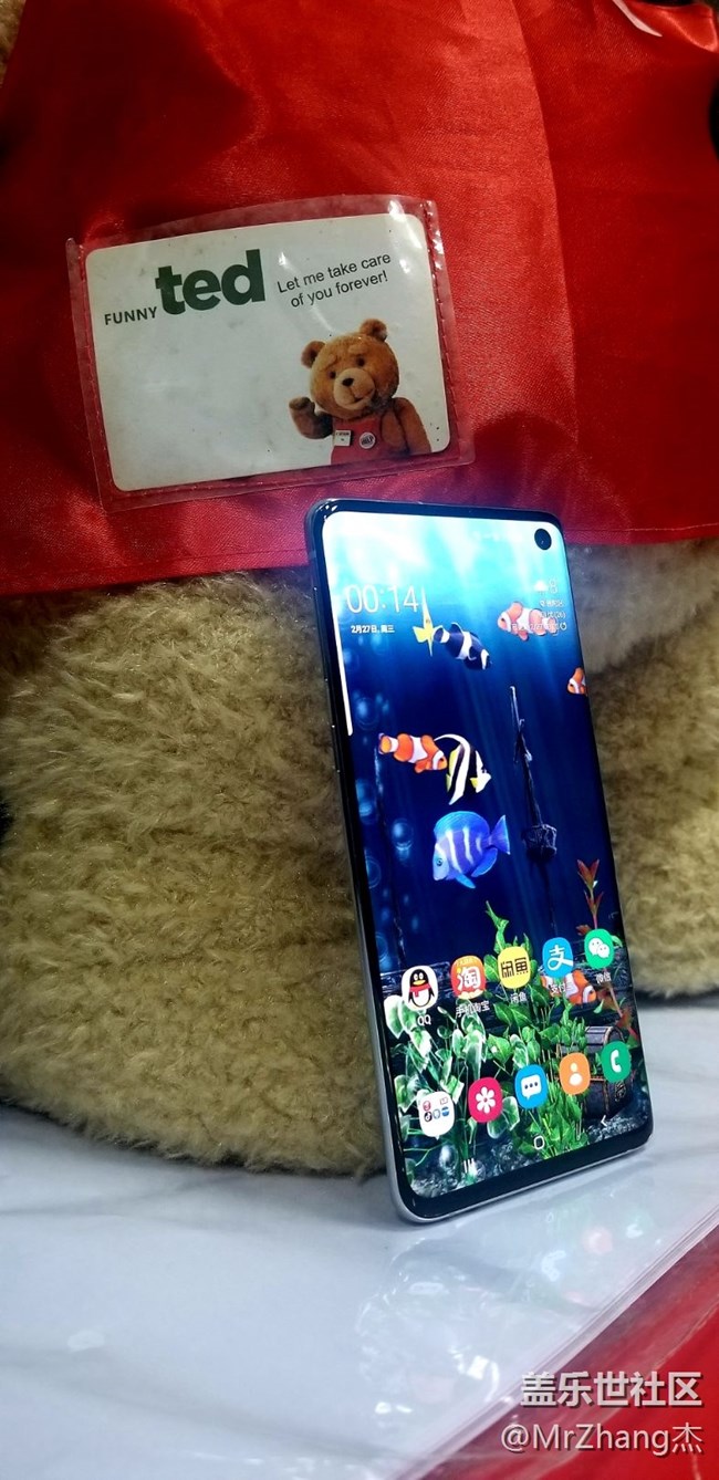 玉白S10前天到手