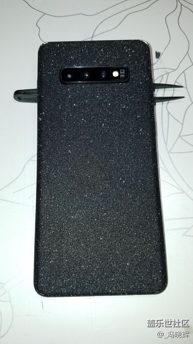 s10+后蓋全包貼膜