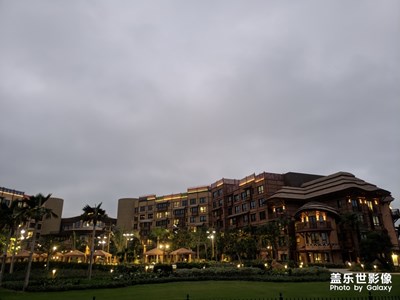 迪士尼探索家酒店夜拍