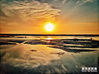 【走四方】黃溝水庫的日落