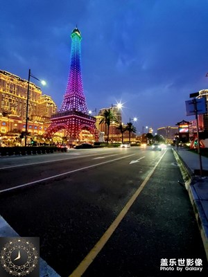 澳門巴黎人夜景