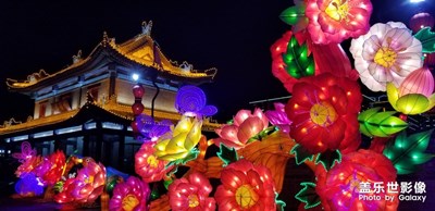 西安夜景。