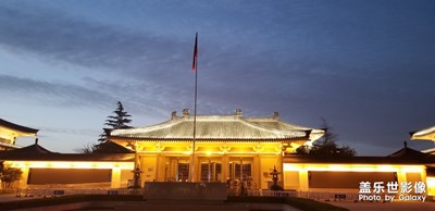 夜色陜西歷史博物館！