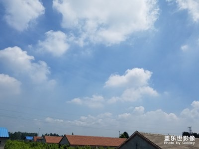 【色彩系列之白色】+藍(lán)天，白云