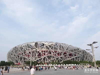 鳥巢，水立方
