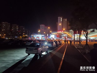 濱海萬達(dá)夜景