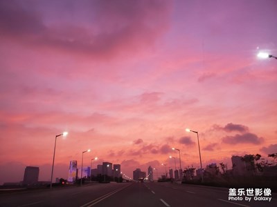 【上下班隨想】紅霞