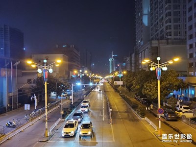 合肥步行街夜景