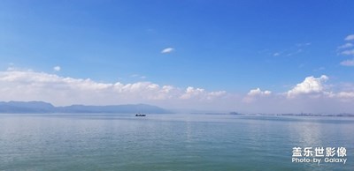 美麗的滇池。