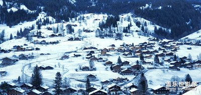 瑞士少女峰下 夢(mèng)幻山坡