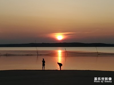 落日