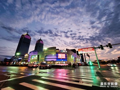 回家路上遇到好天氣！s20u隨手拍！