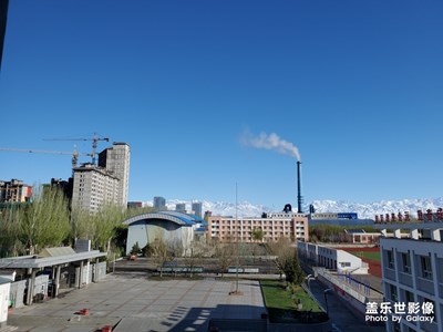 藍天白云