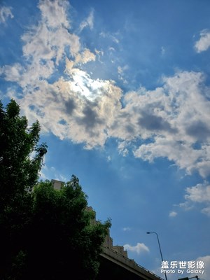 藍(lán)天白云好天氣