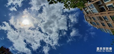 北京大風(fēng)吹出的藍天