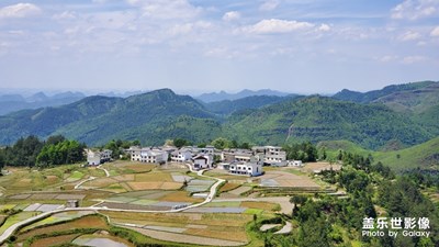 心向高坡，天清云淡