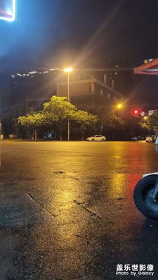 寂靜的夜晚