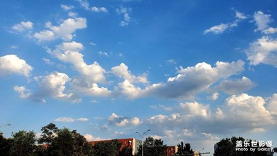 北京終于能看到藍(lán)天白云了