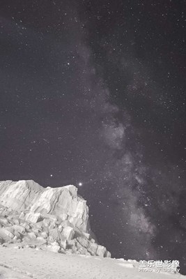 西藏  銀河  手機拍的