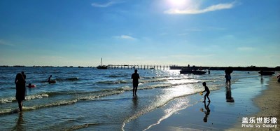 《去遠方旅行    給心靈放個假》(北海銀灘)