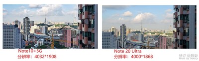 Note10+5G與Note20 Ultra拍照對比