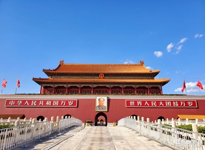 北京*以及旁邊的太廟