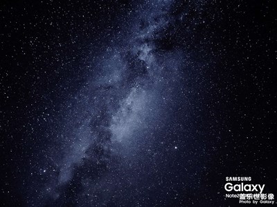 用Galaxy Note20 Ultra 5G記錄星空