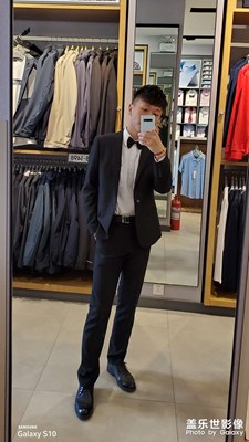 穿上你的西裝吧