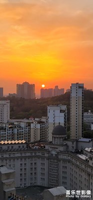 夕陽來一波