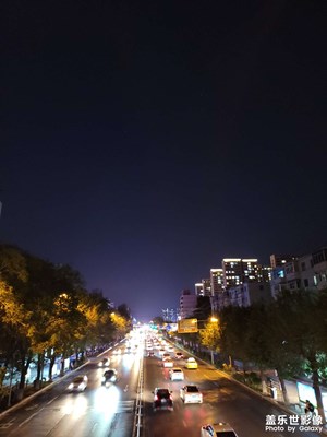 昨晚的黃河北大街