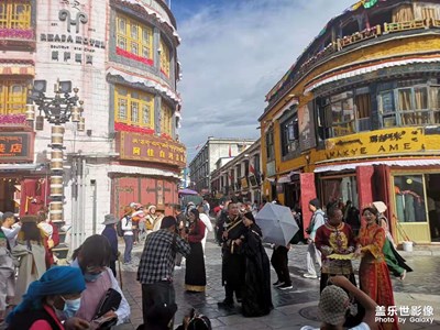 雄偉的布達(dá)拉宮