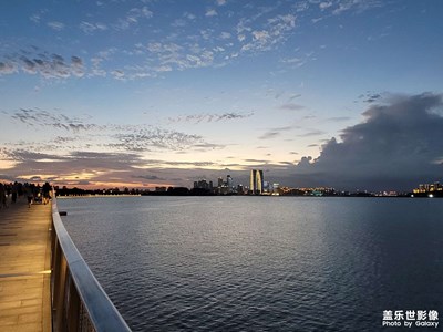 晚霞-不一樣的景色！還好啦！