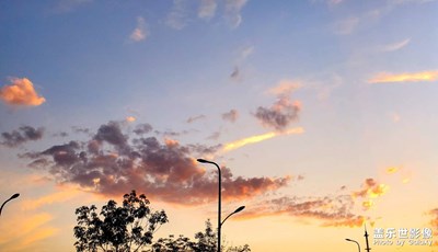 今日晚霞