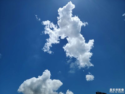 【靜默時光】  初秋天空