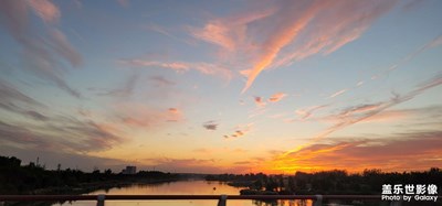 隨拍秋天的夕陽