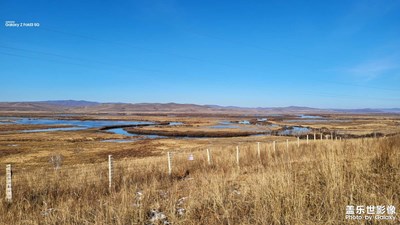 額爾古納河的另外一段秋景