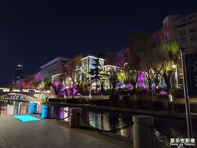 護城河夜景