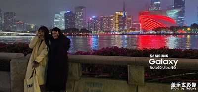 去廣州小蠻腰拍攝，用超級夜景模式。