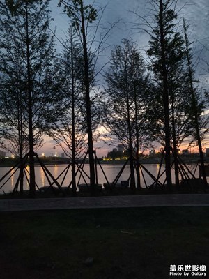 莫道桑榆晚，為霞尚滿天。