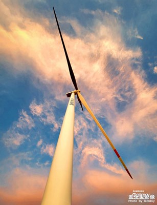 Note20Ultra鏡頭下的余輝風機