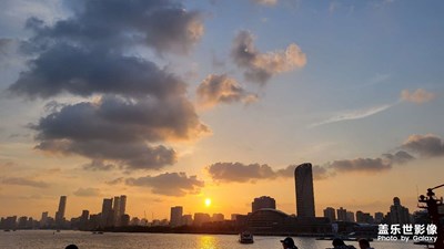 【與光影同行】  浦江～白云?，夕陽，燈光