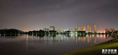 漢江夏日的夜晚