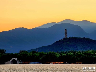 小小夕陽景