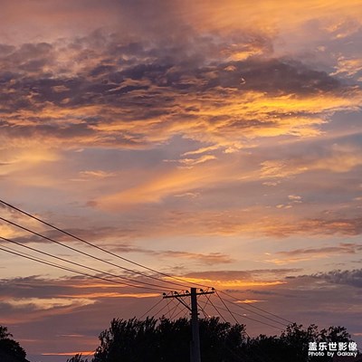 【云卷云舒】夕陽西下