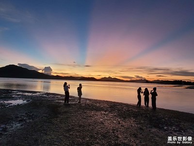 【與美好相逢】+海邊的日落