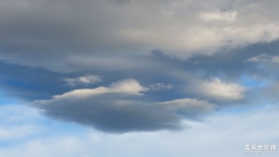 云彩多變