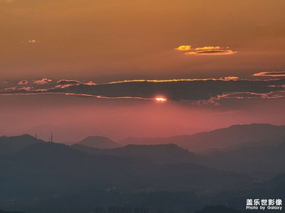 【場景小拍】+ 白云山摩星嶺看日出