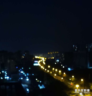 夜幕下的迎賓路